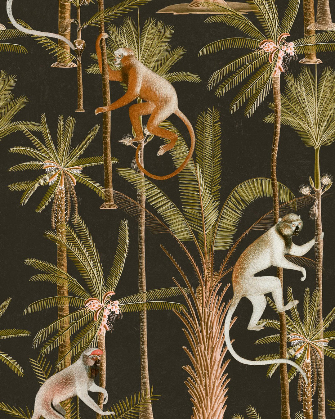 Barbados Anthracite wallpaper by Mind the Gap (WP20160), swatch