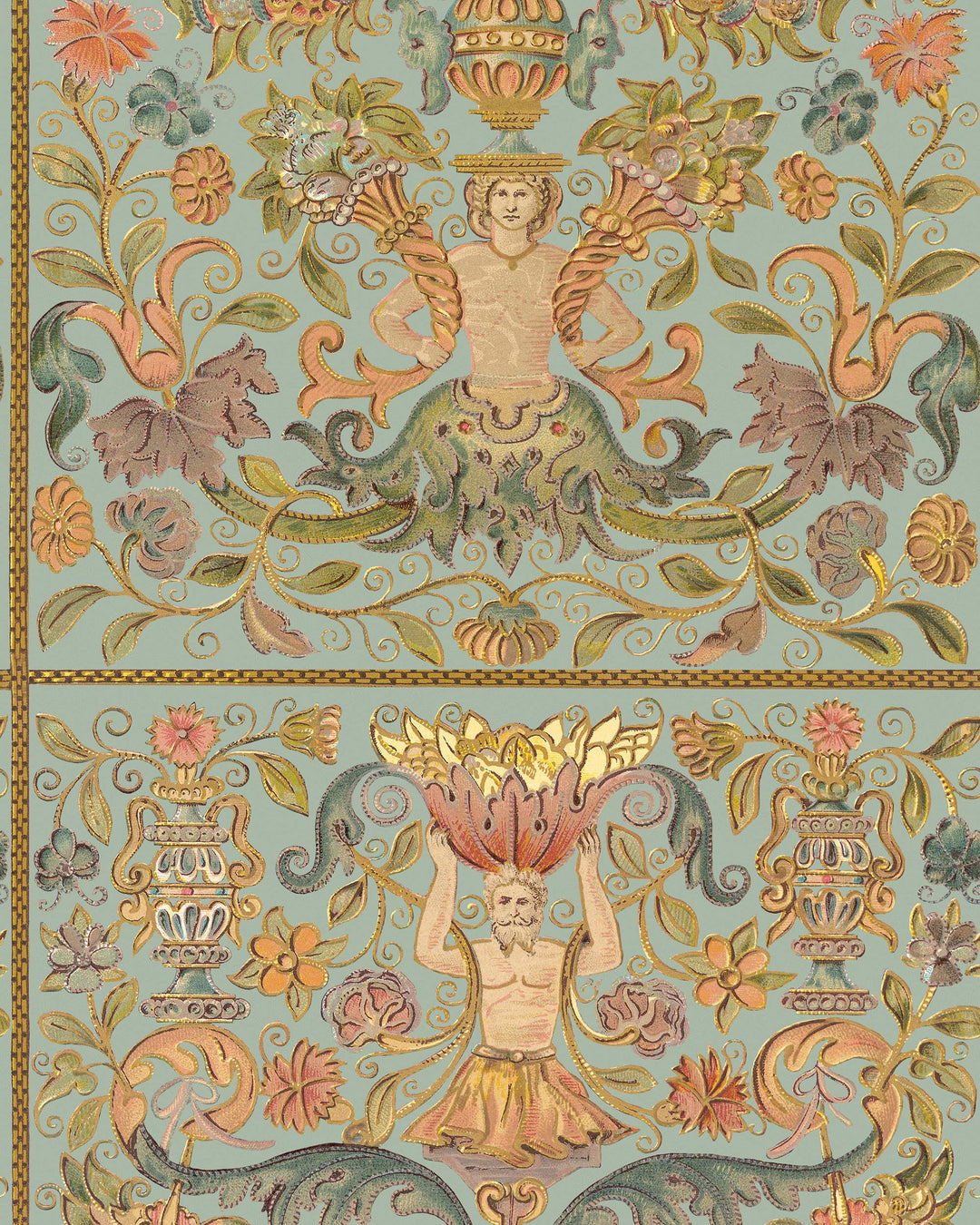 Brocade Powder wallpaper by Mind the Gap (WP20371), swatch