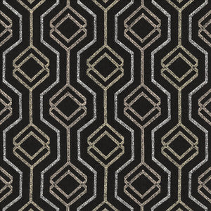 Babonneau Black by Kasmir Designer Fabric