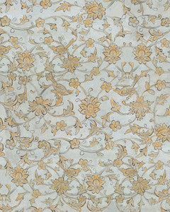 Mind The Gap Wallpaper BACKYARD FLOWERING Ether Blue Wallpaper (WP30004)