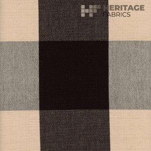 Ballard Ebony by Roth & Tompkins Designer Fabric