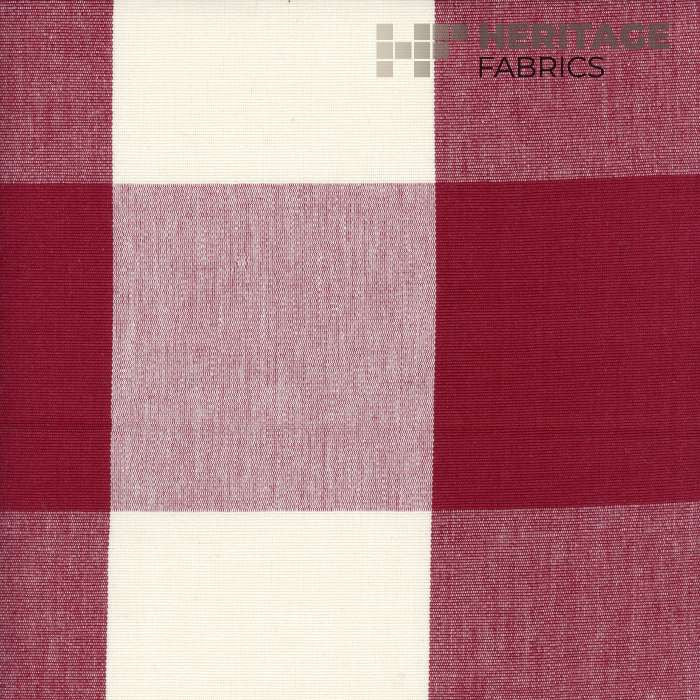 Ballard Raspberry by Heritage Designer Fabric - 100% Cotton India 9,000 Horizontal: 8" and Vertical: 8" 54" - Swanky Fabrics -
