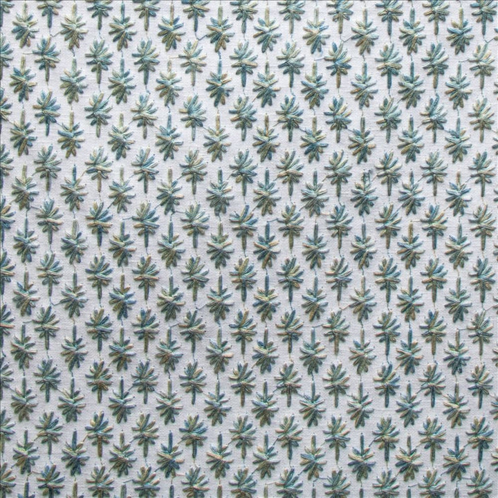 Balsamo Seaglass  by Kasmir Designer Fabric 1477 50% Cotton 50% Polyester  INDIA  </p><p>Repeat: Horizontal: 1 1/8 inches and Vertical: 1 2/8 inches 52  - Swanky Fabrics -