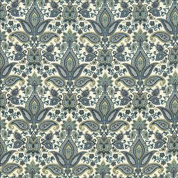Balthazar Garden Jewel by Kasmir Designer Fabric 5065 55% Linen 45% Rayon CHINA 15,000 Wyzenbeek Double Rubs H: 13 4/8 inches, V: 17 4/8 inches 54 - 55 - Swanky Fabrics - Kasmir
