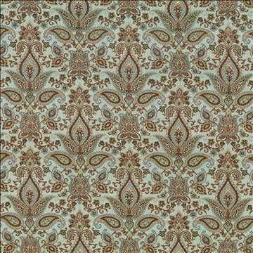Balthazar Garden Spa by Kasmir Designer Fabric 5065 55% Linen 45% Rayon CHINA 15,000 Wyzenbeek Double Rubs H: 13 4/8 inches, V: 17 4/8 inches 54 - 55 - Swanky Fabrics - Kasmir