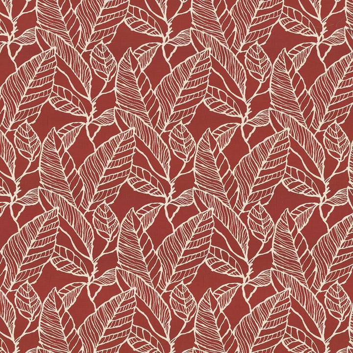 Banana Leaf Red Delicious by Kasmir Designer Fabric 1435 53% Cotton
47% Polyester
 CHINA </p><p>Repeat: Horizontal: 15 inches and Vertical: 16 inches 59 - Swanky Fabrics -