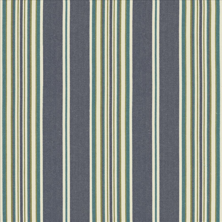 Bandwidth Denim by Kasmir Designer Fabric 5143 100% Cotton
 TURKEY </p><p>Repeat: Horizontal: 7 2/8 inches and Vertical: N/A 55 - Swanky Fabrics -