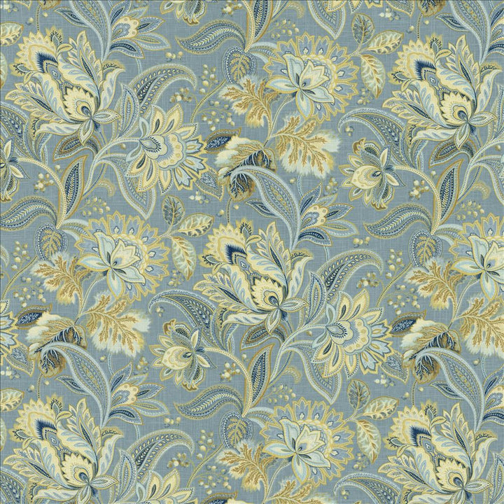 Bangalore Porcelain by Kasmir Designer Fabric 5143 55% Linen
45% Rayon
 CHINA </p><p>Repeat: Horizontal: 27 4/8 inches and Vertical: 25 6/8 inches 54 - 55 - Swanky Fabrics -