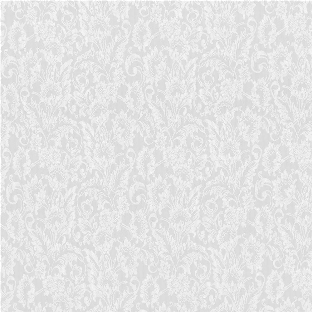 Barclay Snow by Kasmir Designer Fabric See sample 100% Polyester
 TURKEY Not Tested </p><p>Repeat: Horizontal: 13 3/8 inches and Vertical: 13 inches 54 - Swanky Fabrics -