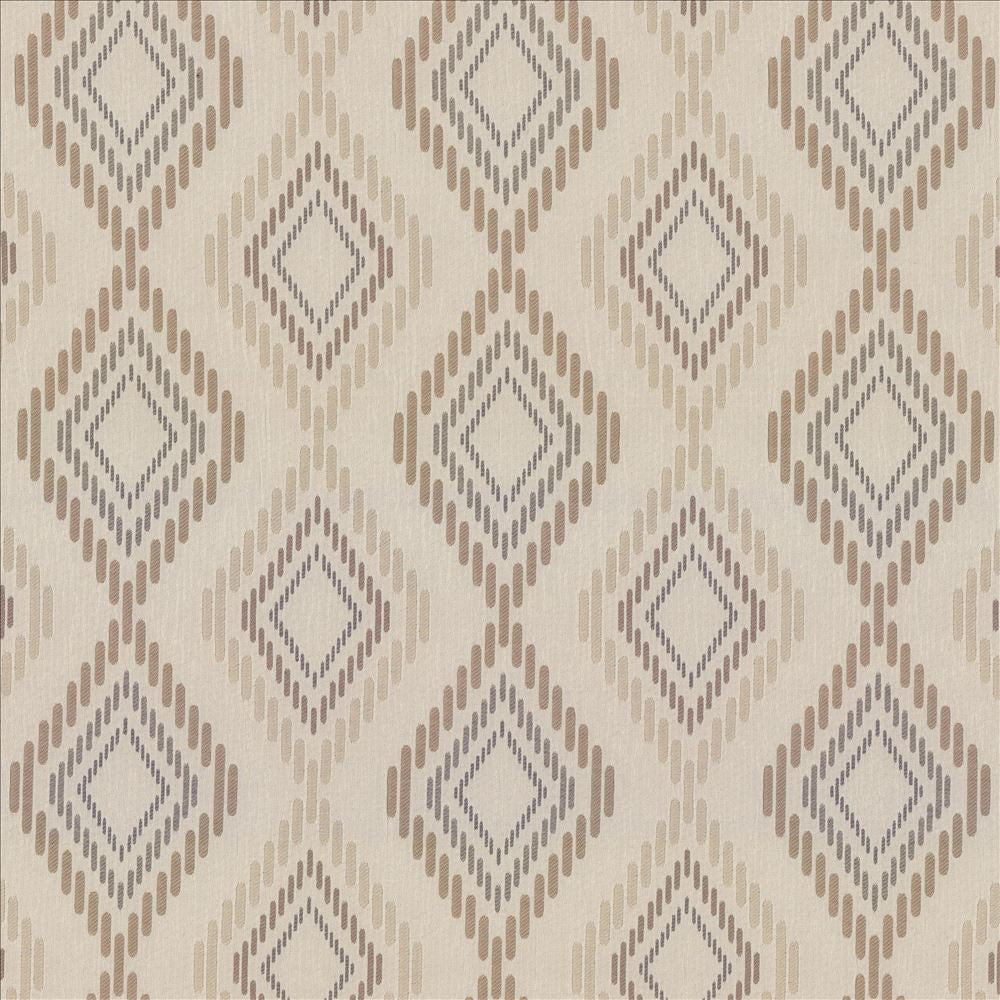 Barindi Sand by Kasmir Designer Fabric 5083 60% Rayon 40% Polyester CHINA Not Tested Horizontal: 7 3/8 inches and Vertical: 7 1/8 inches 56 - Swanky Fabrics -