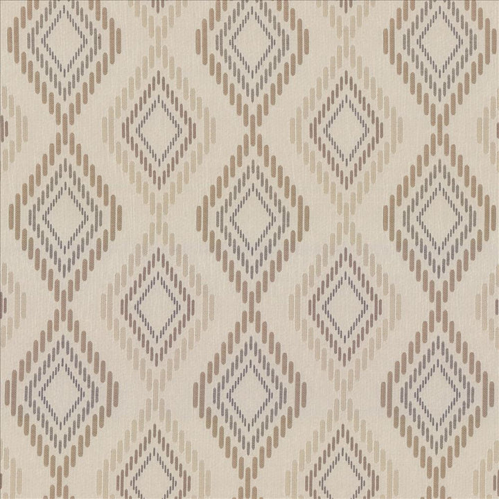 Barindi Sand by Kasmir Designer Fabric See sample 60% Rayon
40% Polyester
 CHINA Not Tested </p><p>Repeat: Horizontal: 7 3/8 inches and Vertical: 7 1/8 inches 49 - Swanky Fabrics -