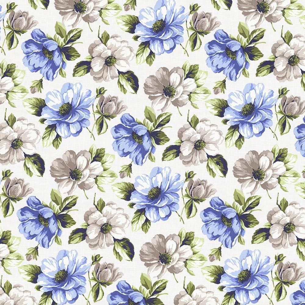 Barmarche Lagoon by Kasmir Designer Fabric 5065 100% Cotton
 SPAIN </p><p>Repeat: Horizontal: 27 inches and Vertical: 25 2/8 inches 54 - 55 - Swanky Fabrics -