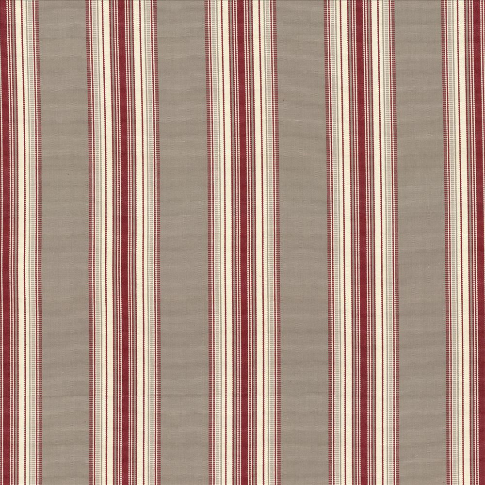 Bartlett Stripe Wine  by Kasmir Designer Fabric 5087 100% Cotton
 INDIA 6,000 Wyzenbeek Double Rubs Horizontal: 4 4/8 inches and Vertical: N/A 54  - Swanky Fabrics -