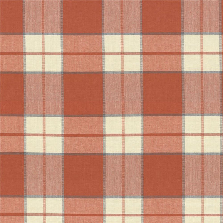 Barton Creek Persimmon by Kasmir Designer Fabric 5086 100% Cotton
 INDIA </p><p>Repeat: Horizontal: 6 6/8 inches and Vertical: 6 6/8 inches 54 - Swanky Fabrics -