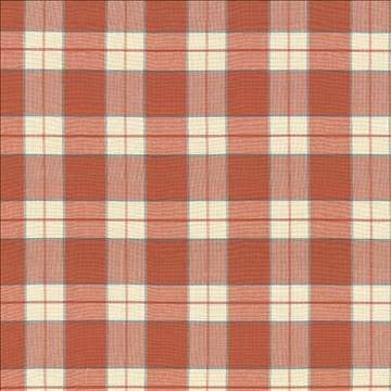 Barton Creek Persimmon by Kasmir Designer Fabric 5086 100% Cotton INDIA 6,000 Wyzenbeek Double Rubs H: 6 6/8 inches, V: 6 6/8 inches 54 - Swanky Fabrics - Kasmir