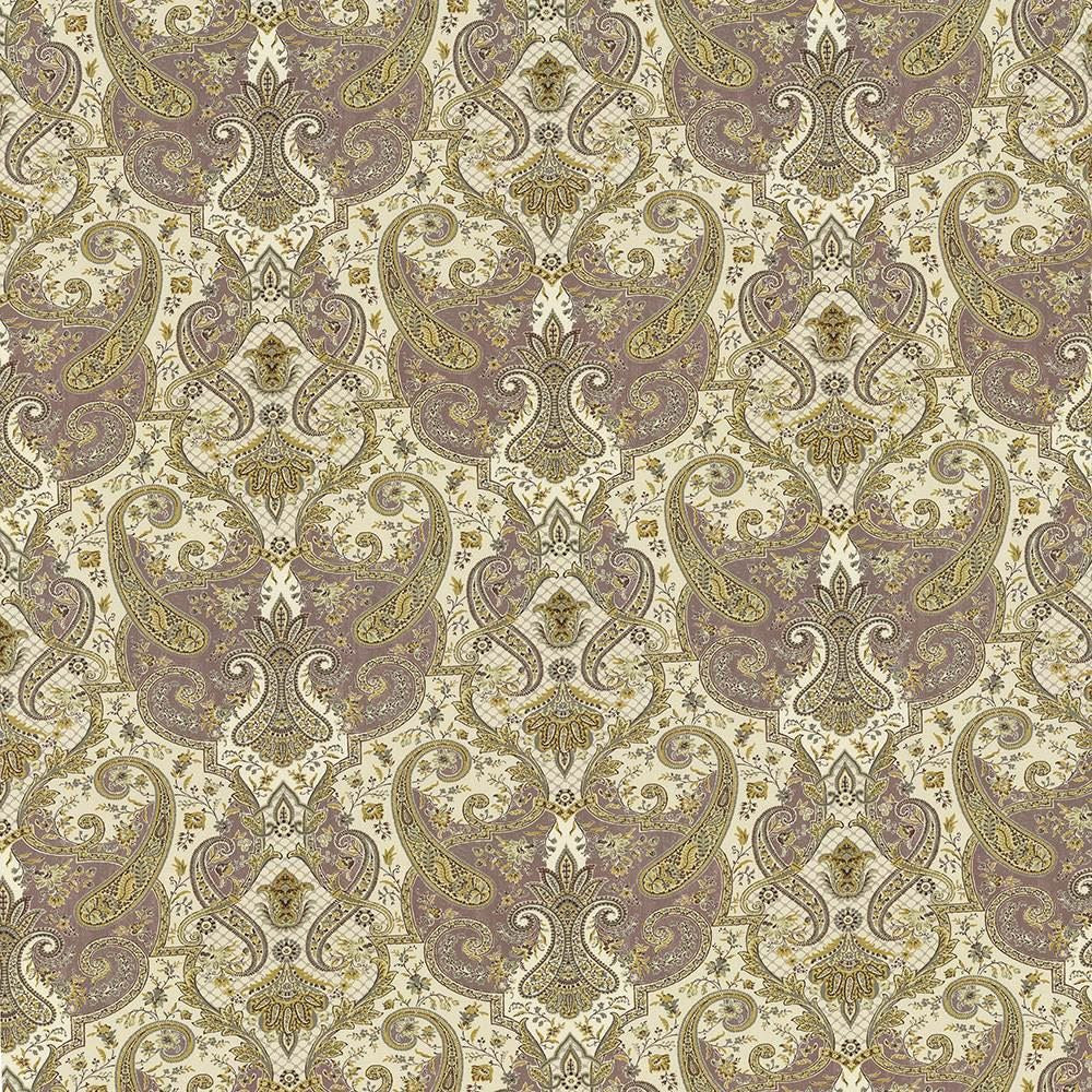 Beaudelaire Plum by Kasmir Designer Fabric 5064 100% Cotton
 PERU 42,000 Wyzenbeek Double Rubs </p><p>Repeat: Horizontal: 27 inches and Vertical: 27 inches 54 - Swanky Fabrics -