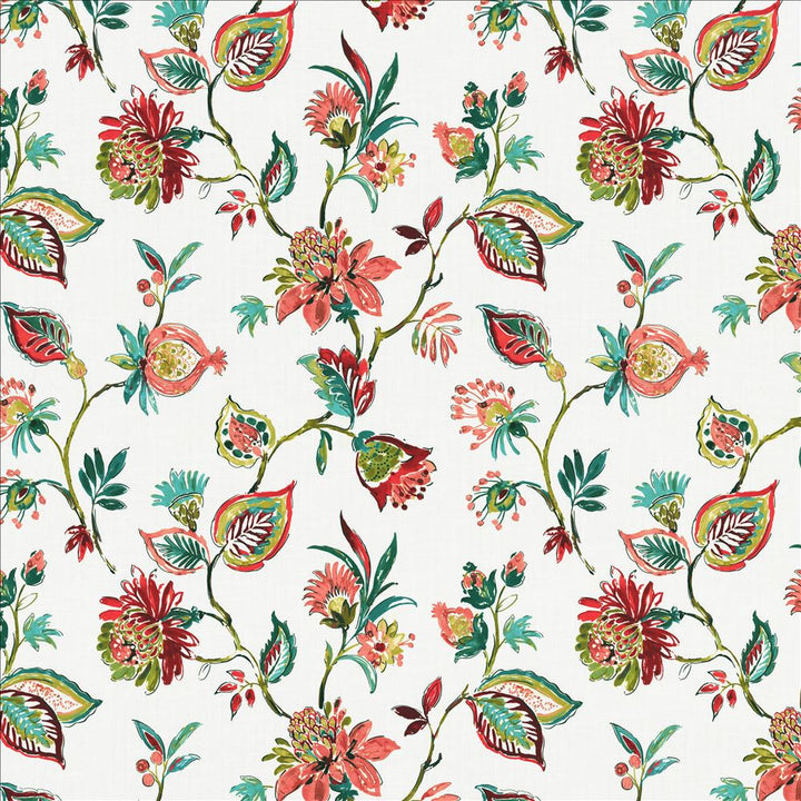 Becoming Coral by Kasmir Designer Fabric 1468 100% Cotton
 SPAIN 30,000 Wyzenbeek Double Rubs </p><p>Repeat: Horizontal: 26 4/8 inches and Vertical: 27 inches 54 - Swanky Fabrics -