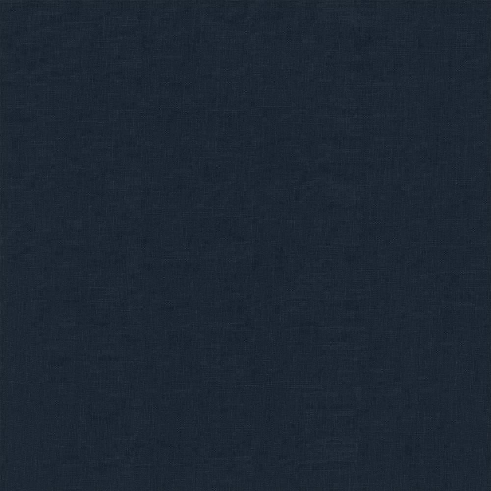 Belgique Navy by Kasmir Designer Fabric 5176 100% Linen
 CHINA 12,000 Martindale Cycles </p><p>Repeat: Horizontal: N/A and Vertical: N/A 55 - Swanky Fabrics -