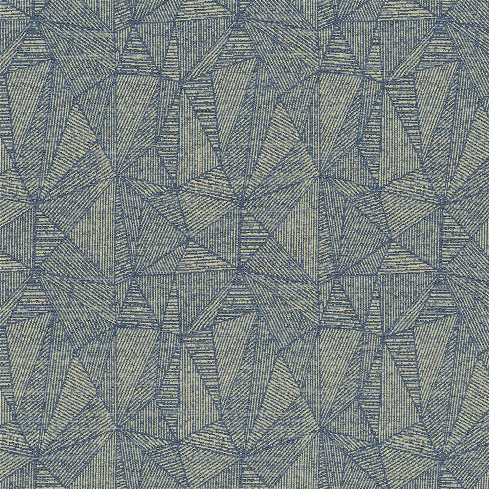 Benevolent Lapis by Kasmir Designer Fabric 1454 100% Polyester
 CHINA 12,000 Wyzenbeek Double Rubs </p><p>Repeat: Horizontal: 14 7/8 inches and Vertical: 16 3/8 inches 56 - Swanky Fabrics -
