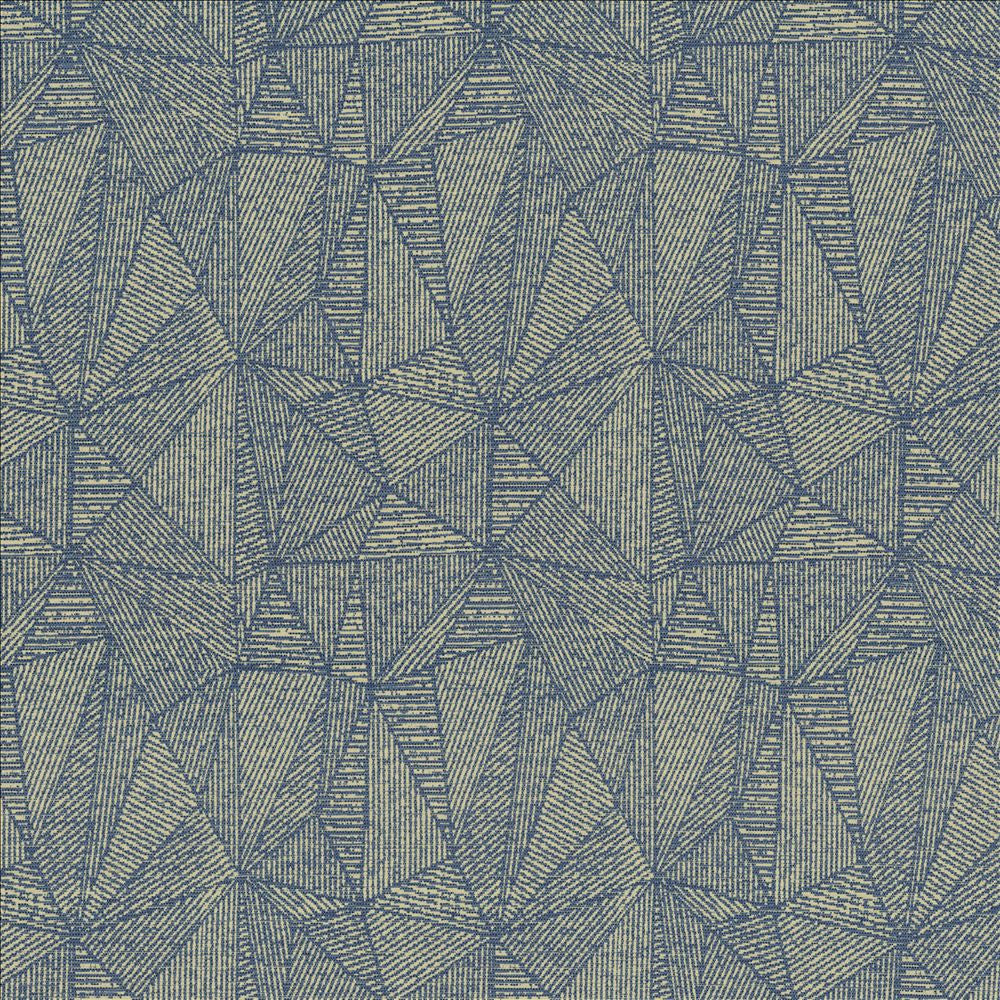 Benevolent Lapis by Kasmir Designer Fabric 1454 100% Polyester
 CHINA </p><p>Repeat: Horizontal: 14 7/8 inches and Vertical: 16 3/8 inches 56 - Swanky Fabrics -
