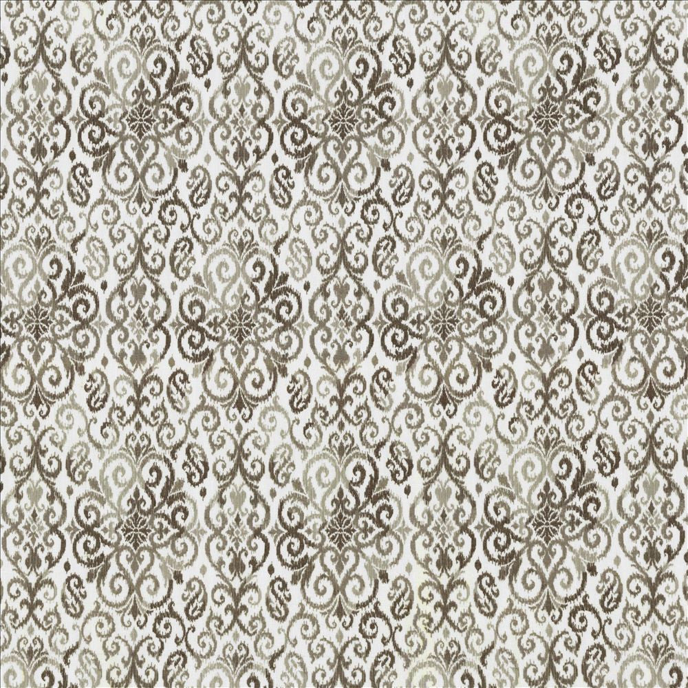Bengali Charcoal by Kasmir Designer Fabric 5077 80% Polyester
20% Linen
 SPAIN </p><p>Repeat: Horizontal: 9 2/8 inches and Vertical: 17 4/8 inches 57 - 58 - Swanky Fabrics -