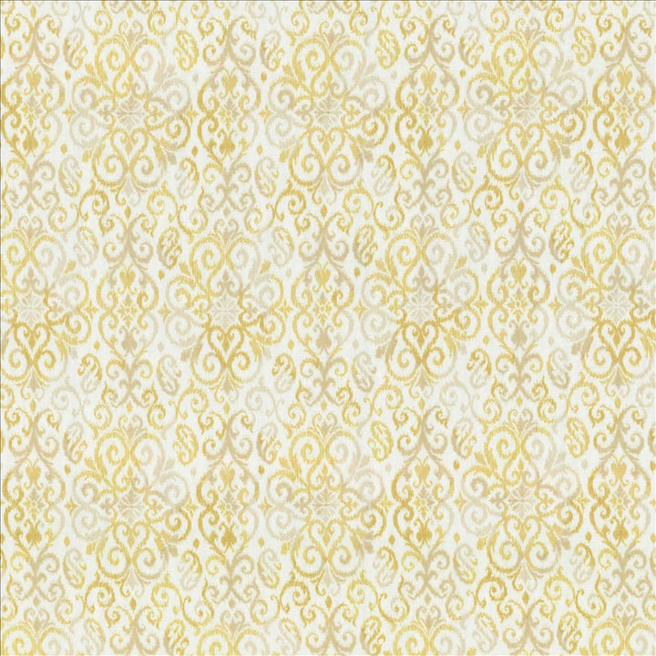 Bengali Maize by Kasmir Designer Fabric 5077 80% Polyester 20% Linen SPAIN Not Tested Horizontal: 9 2/8 inches and Vertical: 17 4/8 inches 57 - 58 - Swanky Fabrics -