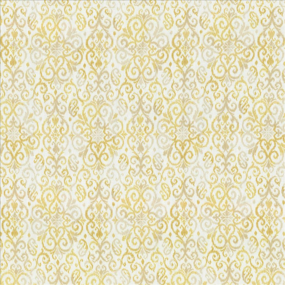 Bengali Maize  by Kasmir Designer Fabric 5077 80% Polyester
20% Linen
 SPAIN Not Tested Horizontal: 9 2/8 inches and Vertical: 17 4/8 inches 57  - Swanky Fabrics -