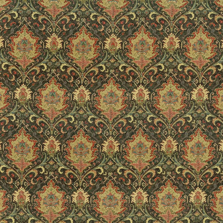 Beyazit Kilim Mardi Gras by Kasmir Designer Fabric 5105 55% Linen
45% Viscose
 SOUTH KOREA 12,000 Wyzenbeek Double Rubs </p><p>Repeat: Horizontal: 13 4/8 inches and Vertical: 24 4/8 inches 54 - Swanky Fabrics -