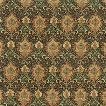 Beyazit Kilim Mardi Gras by Kasmir Designer Fabric 5105 55% Linen 45% Viscose SOUTH KOREA 12,000 Wyzenbeek Double Rubs H: 13 4/8 inches, V: 24 4/8 inches 54 - 55 - Swanky Fabrics - Kasmir