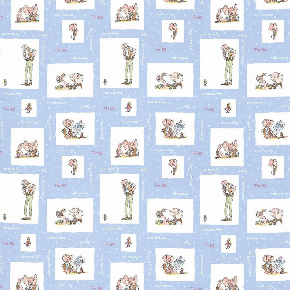 Bfg Puddlenuts Blue by Kasmir Designer Fabric 1445 100% Cotton
 TURKEY Not Tested </p><p>Repeat: Horizontal: 18 1/8 inches and Vertical: 25 2/8 inches 55 - Swanky Fabrics -