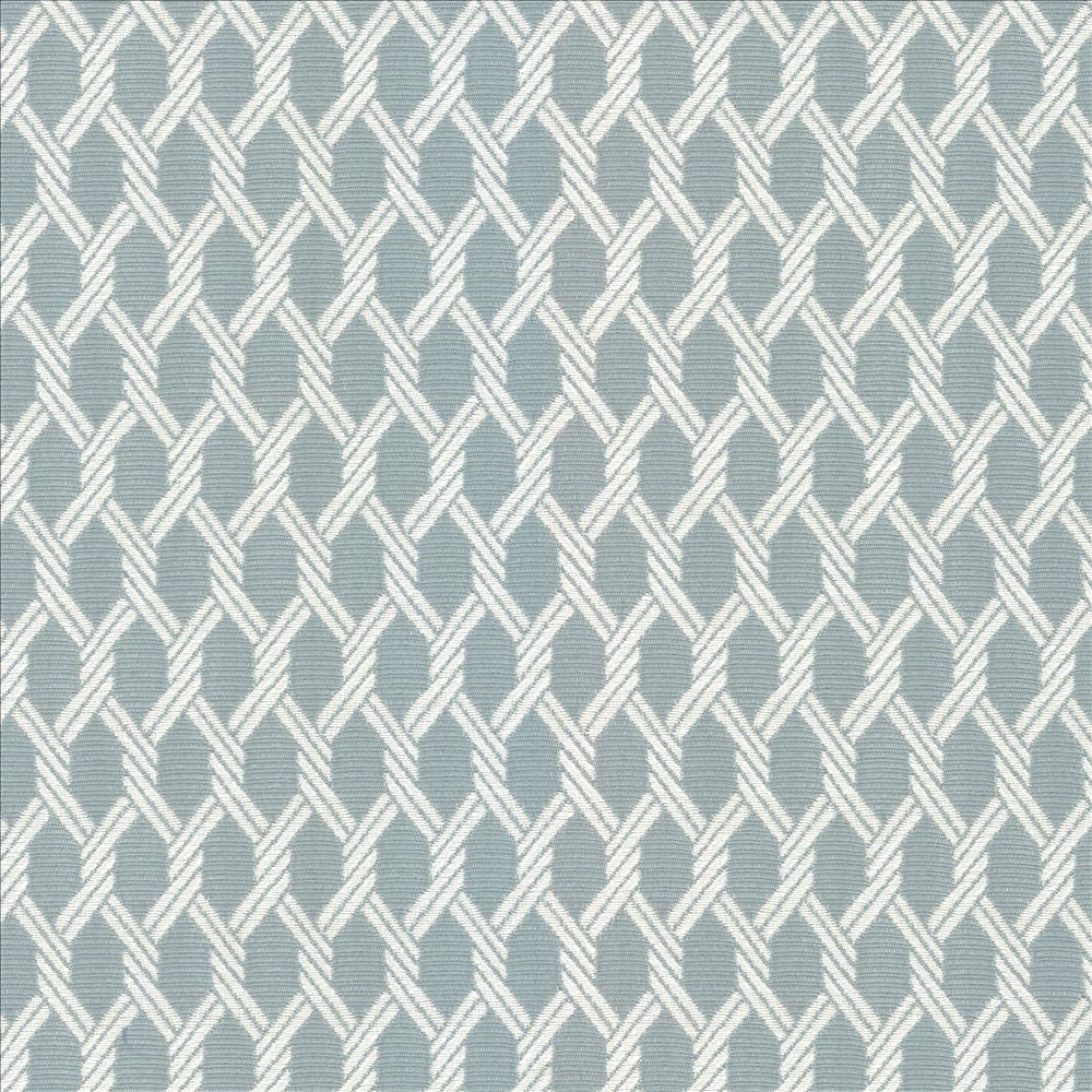 Boatswain Sea Breeze by Kasmir Designer Fabric 5089 61% Rayon
39% Polyester
 CHINA </p><p>Repeat: Horizontal: 7/8 inches and Vertical: 1 7/8 inches 54 - Swanky Fabrics -