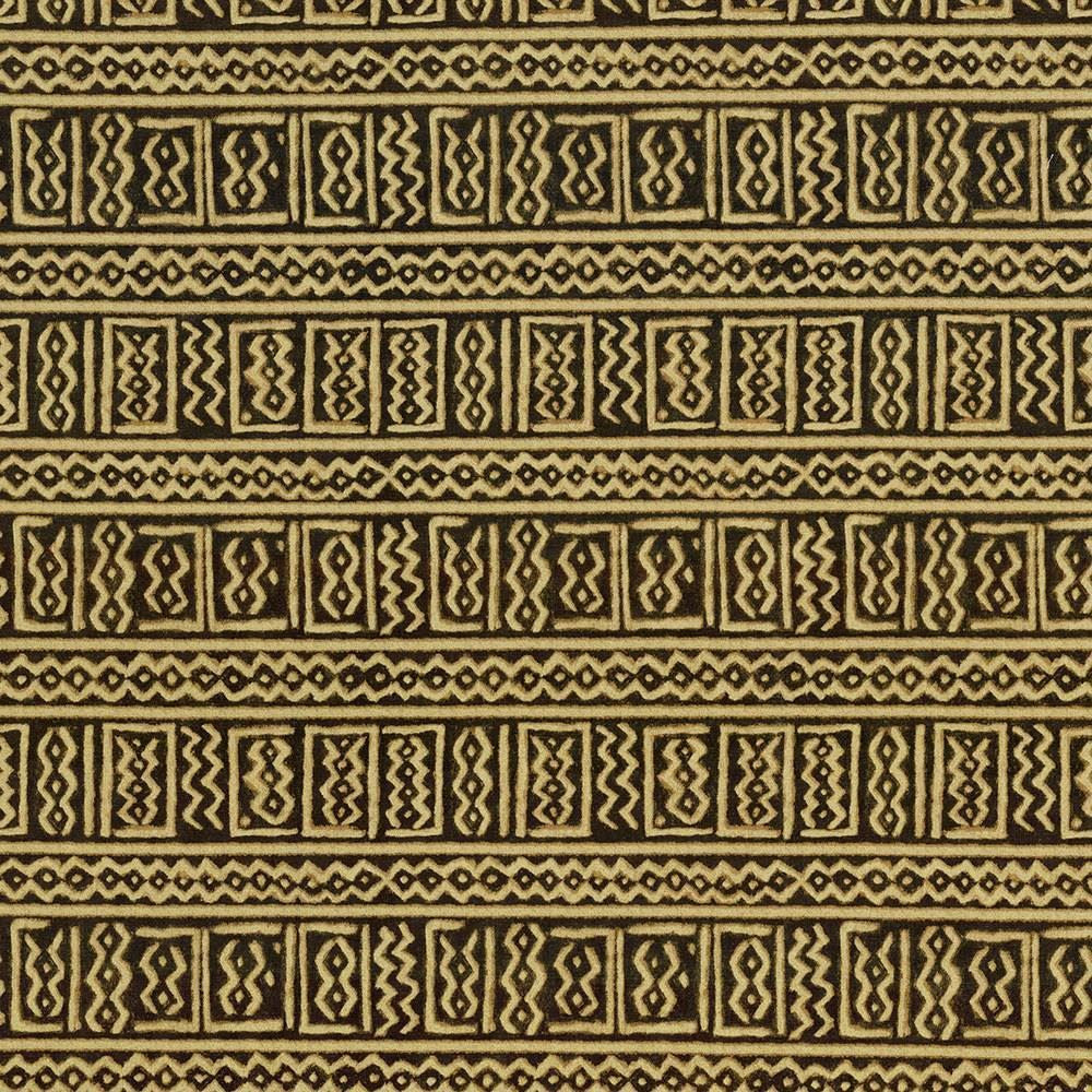 Bogolanfini Black Spice by Kasmir Designer Fabric See sample 100% Cotton
 TURKMENISTAN 15,000 Wyzenbeek Double Rubs </p><p>Repeat: Horizontal: 13 4/8 inches and Vertical: 13 4/8 inches 54 - Swanky Fabrics -