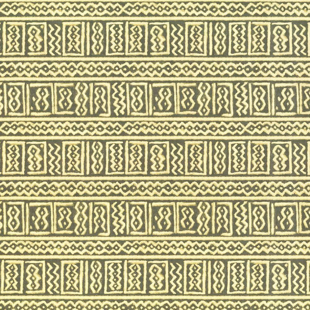 Bogolanfini Pewter  by Kasmir Designer Fabric 5062 100% Cotton
 TURKMENISTAN 15,000 Wyzenbeek Double Rubs Horizontal: 13 4/8 inches and Vertical: 13 4/8 inches 54  - Swanky Fabrics -