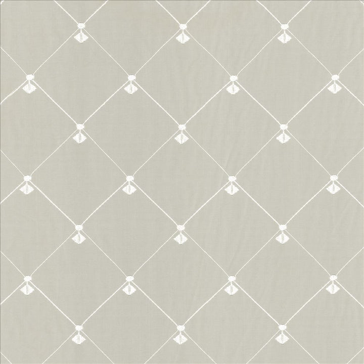Borderline Champagne by Kasmir Designer Fabric 5108 100% Polyester
 TURKEY </p><p>Repeat: Horizontal: 4 3/8 inches and Vertical: 4 3/8 inches 59 - 60 - Swanky Fabrics -