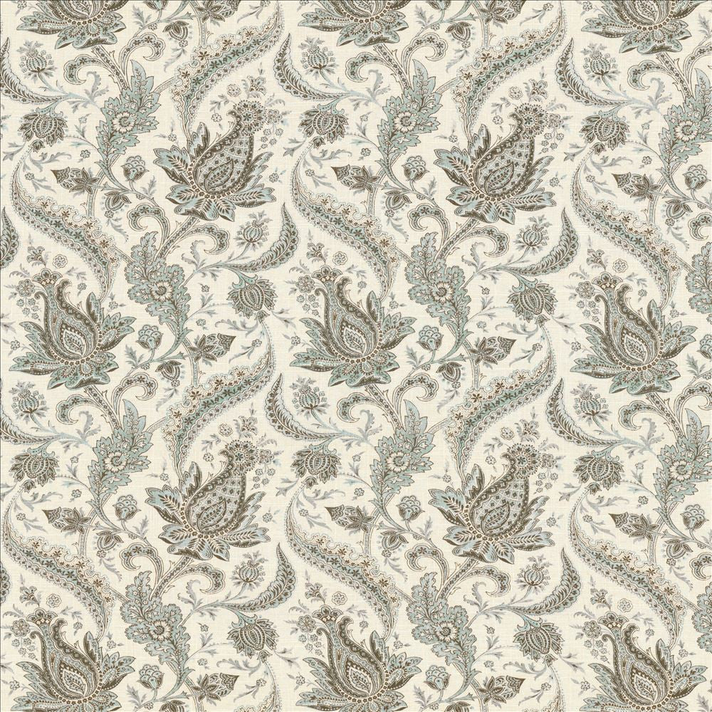Botticelli Skyscraper  by Kasmir Designer Fabric 5065 55% Linen
45% Rayon
 CHINA 12,000 Wyzenbeek Double Rubs Horizontal: 13 4/8 inches and Vertical: 18 inches 54  - Swanky Fabrics -