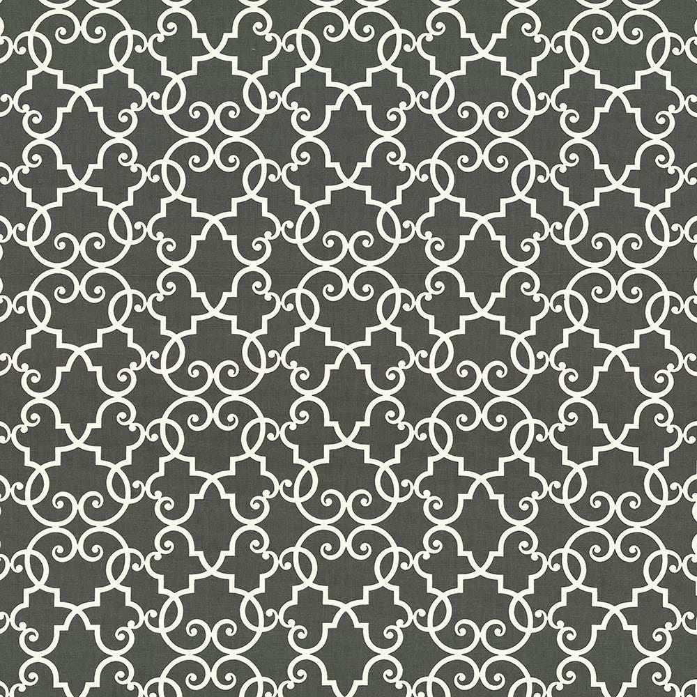 Bouley Slate by Kasmir Designer Fabric See sample 100% Cotton
 TURKMENISTAN 15,000 Wyzenbeek Double Rubs </p><p>Repeat: Horizontal: 13 4/8 inches and Vertical: 13 4/8 inches 54 - Swanky Fabrics -
