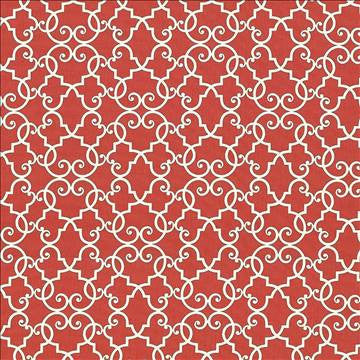 Bouley Tomato by Kasmir Designer Fabric 5064 100% Cotton TURKMENISTAN 15,000 Wyzenbeek Double Rubs H: 13 4/8 inches, V: 13 4/8 inches 54 - 55 - Swanky Fabrics - Kasmir