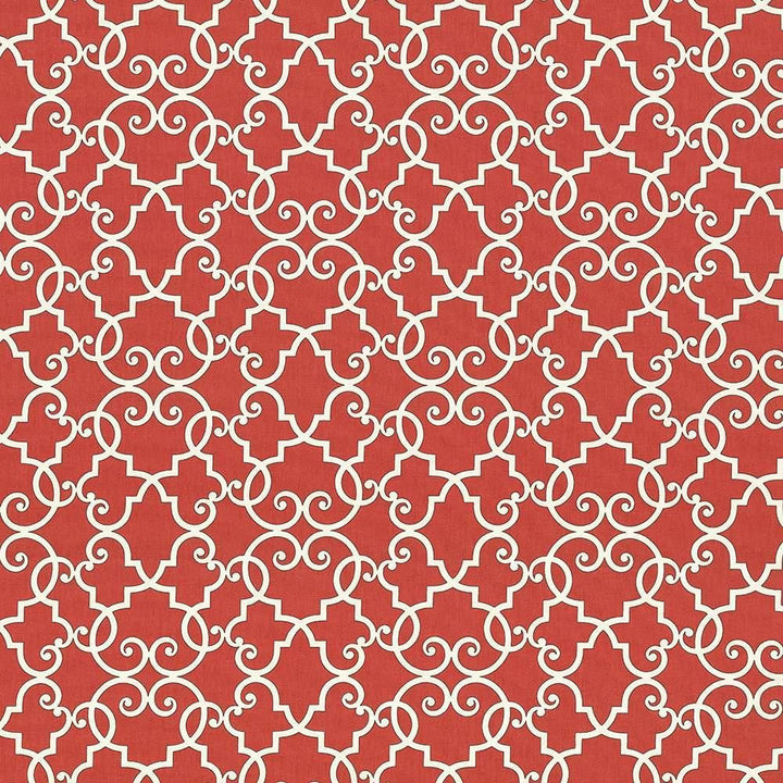 Bouley Tomato by Kasmir Designer Fabric 5071 100% Cotton
 TURKMENISTAN </p><p>Repeat: Horizontal: 13 4/8 inches and Vertical: 13 4/8 inches 54 - 55 - Swanky Fabrics -