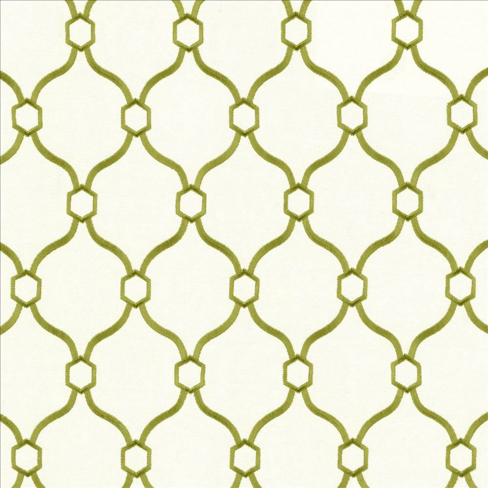 Braxton Grass by Kasmir Designer Fabric 5124 32% Viscose
30% Polyester
26% Linen
12% Rayon
 CHINA </p><p>Repeat: Horizontal: 3 6/8 inches and Vertical: 5 inches 54 - Swanky Fabrics -