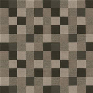 Brewster Check Peppermill by Kasmir Designer Fabric