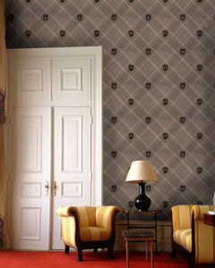 Mind The Gap Wallpaper NOBILITY Grey Wallpaper (WP20388)