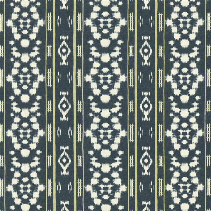 Brookline Indigo by Kasmir Designer Fabric 1458 70% Viscose
30% Linen
 SPAIN </p><p>Repeat: Horizontal: 13 4/8 inches and Vertical: 10 4/8 inches 54 - Swanky Fabrics -