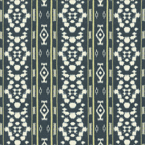 Brookline Indigo by Kasmir Designer Fabric