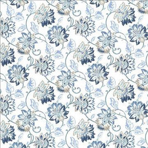 Brookmere Blue by Kasmir Designer Fabric
