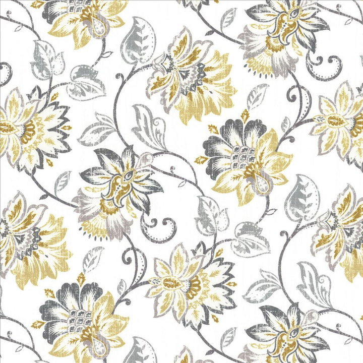 Brookmere Gold by Kasmir Designer Fabric 5079 100% Cotton
 INDIA </p><p>Repeat: Horizontal: 18 inches and Vertical: 18 2/8 inches 54 - Swanky Fabrics -