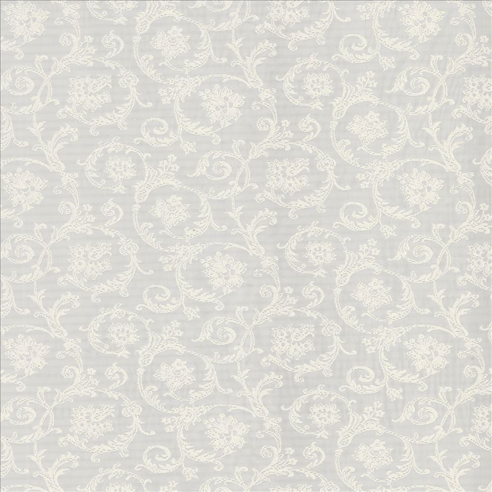 Buckinghamshire Ivory by Kasmir Designer Fabric 1444 100% Polyester
 TURKEY </p><p>Repeat: Horizontal: 27 inches and Vertical: 11 6/8 inches 114 - 115 - Swanky Fabrics -