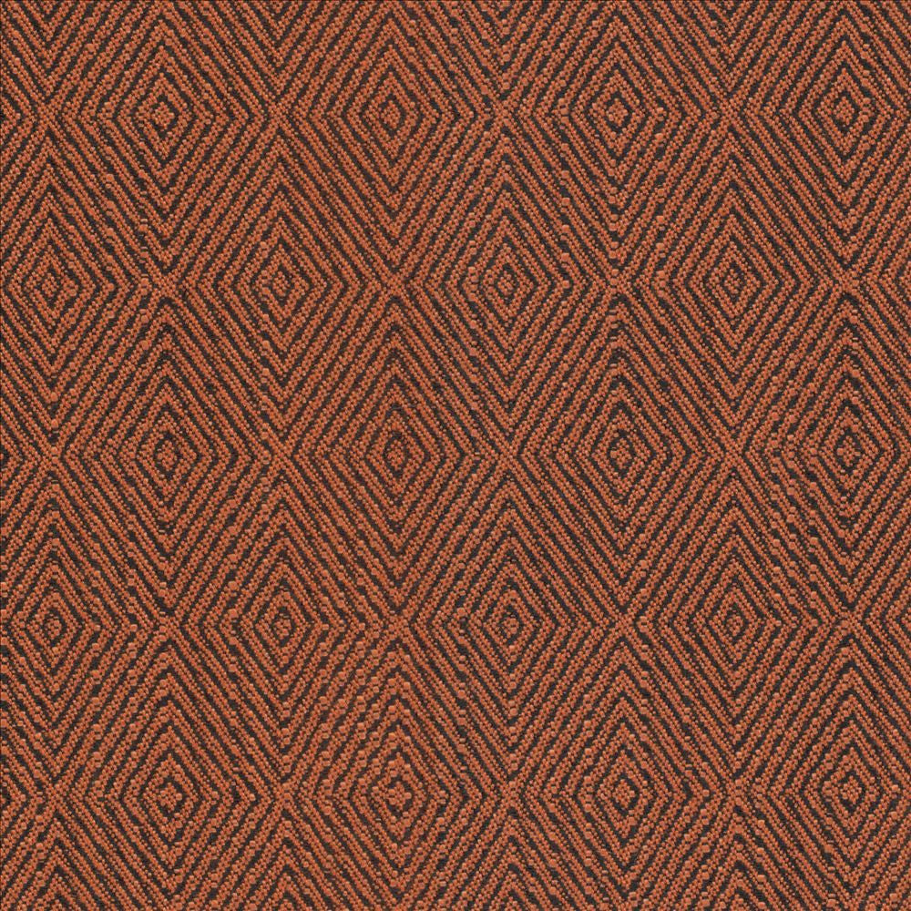Burundi Ember by Kasmir Designer Fabric 5094 100% Polyester
 CHINA </p><p>Repeat: Horizontal: 1 2/8 inches and Vertical: 2 inches 55 - 56 - Swanky Fabrics -