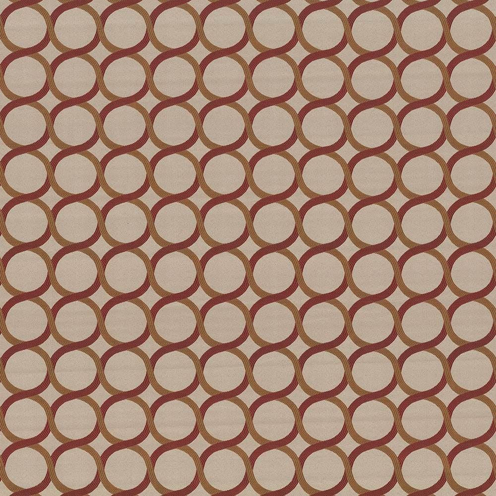 Buvette Blood Orange by Kasmir Designer Fabric 5070 100% Polyester
 CHINA </p><p>Repeat: Horizontal: 3 inches and Vertical: 3 inches 56 - 58 - Swanky Fabrics -