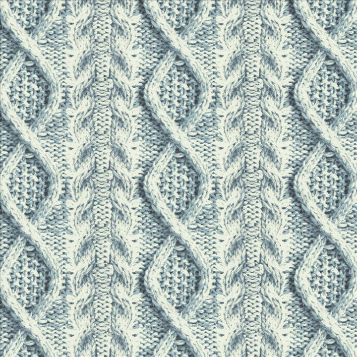 Cable Knit Indigo by Kasmir Designer Fabric 1458 100% Cotton
 CHINA 11,500 Wyzenbeek Double Rubs </p><p>Repeat: Horizontal: 7 inches and Vertical: 4 2/8 inches 57 - Swanky Fabrics -