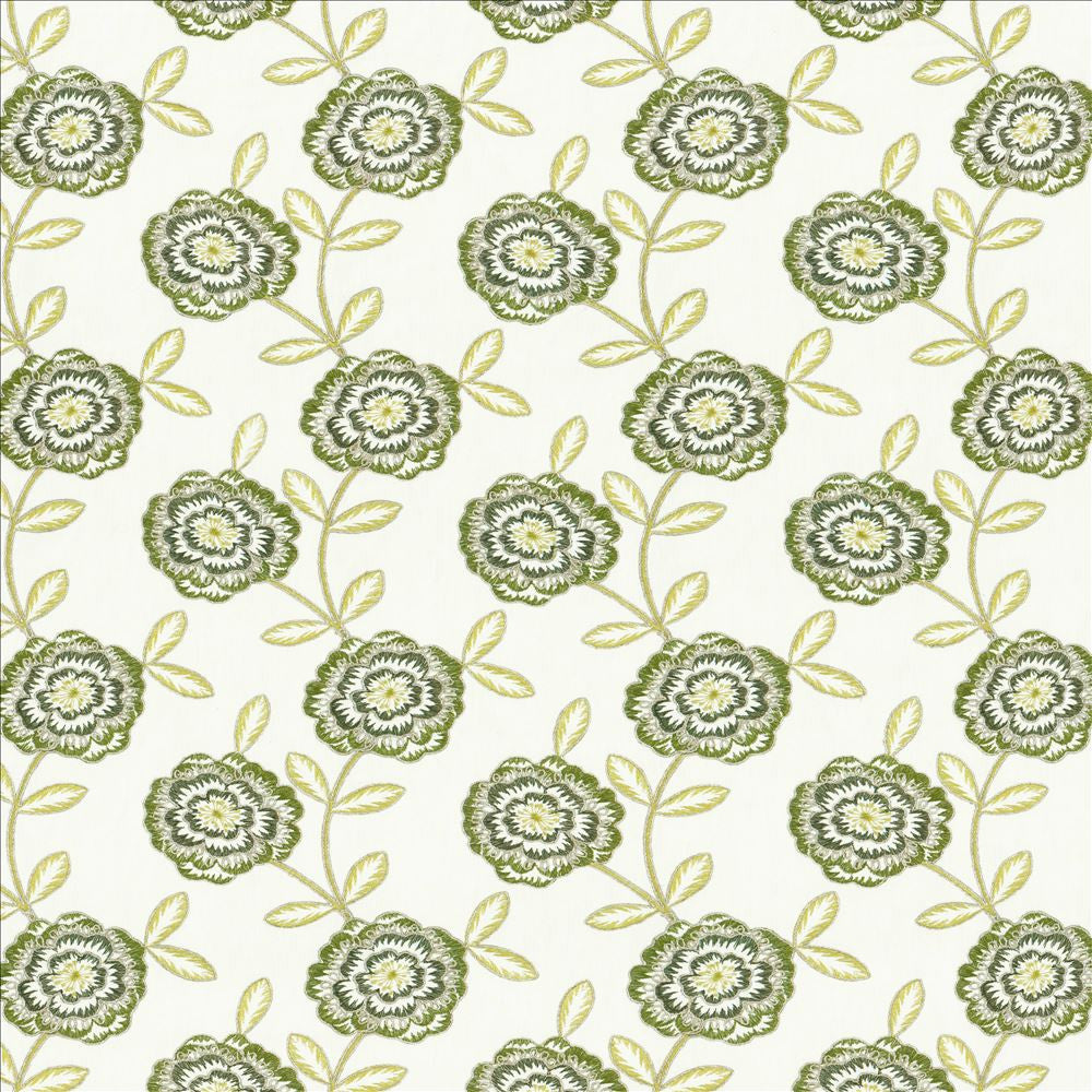 Caden Greenery by Kasmir Designer Fabric See sample 50% Cotton
50% Polyester
 INDIA Not Tested </p><p>Repeat: Horizontal: 8 4/8 inches and Vertical: 9 2/8 inches 54 - Swanky Fabrics -